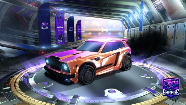 A Rocket League car design from Hauntingsig
