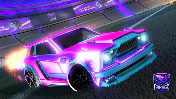 A Rocket League car design from SoyUnPete