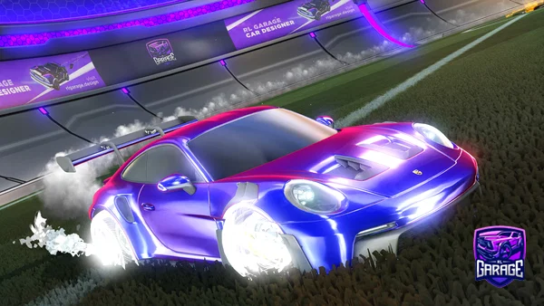 A Rocket League car design from Hiidk
