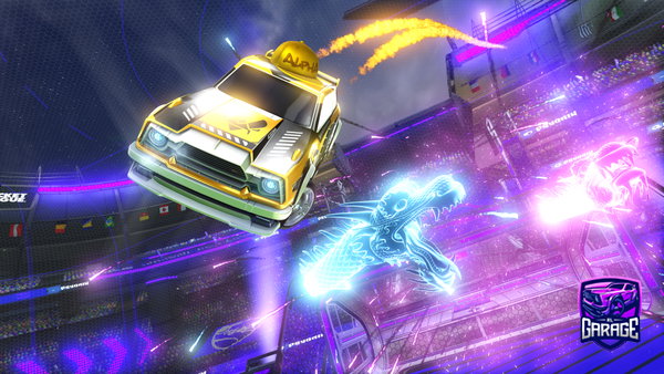 A Rocket League car design from Fsdxd33