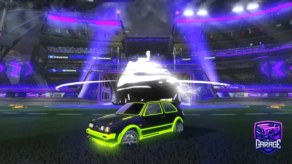 A Rocket League car design from Binariusxx
