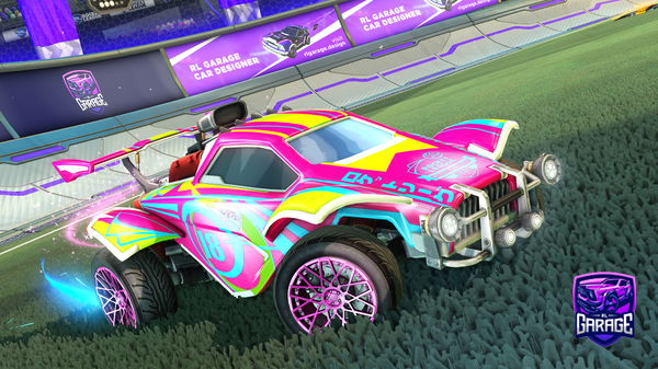A Rocket League car design from TensiveZexal