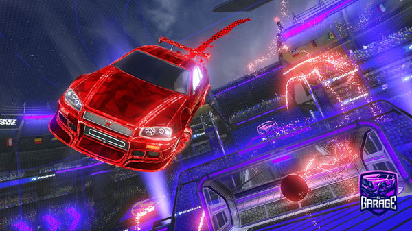 A Rocket League car design from Osthousut22