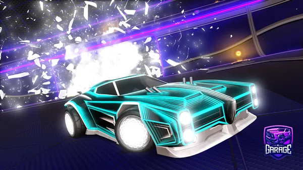 A Rocket League car design from Yaqeen106