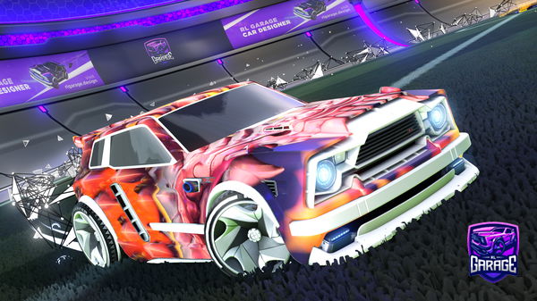 A Rocket League car design from 3070538