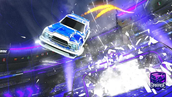 A Rocket League car design from playable