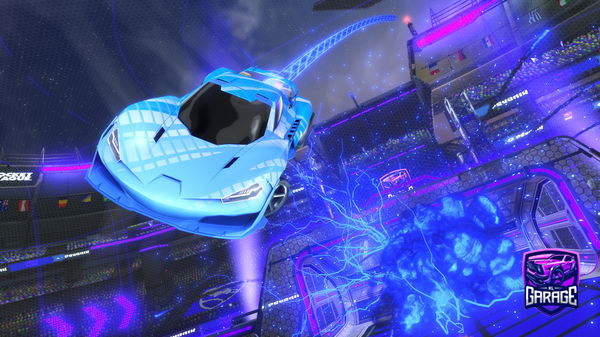 A Rocket League car design from LightspeedRacer