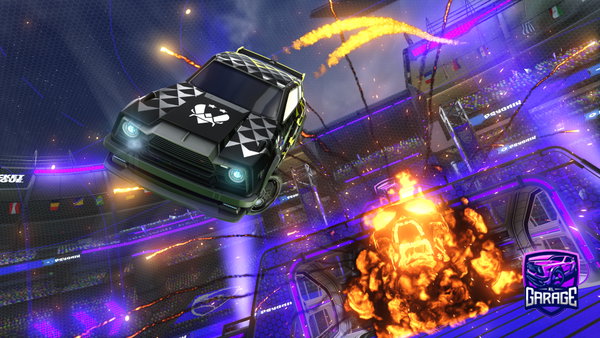 A Rocket League car design from Crepzfnn