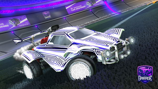 A Rocket League car design from AJskull51