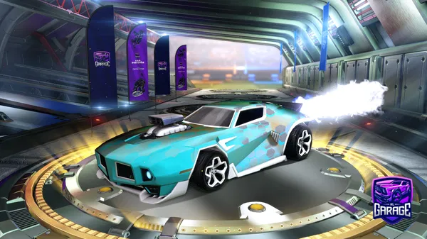 A Rocket League car design from dxkb