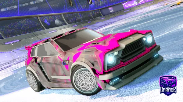A Rocket League car design from serenithi