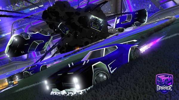 A Rocket League car design from TTv_5GX