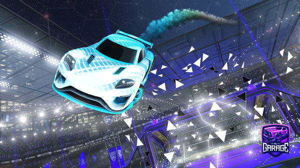 A Rocket League car design from Merc_-