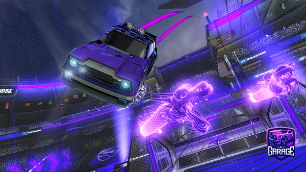 A Rocket League car design from Rickyparsons