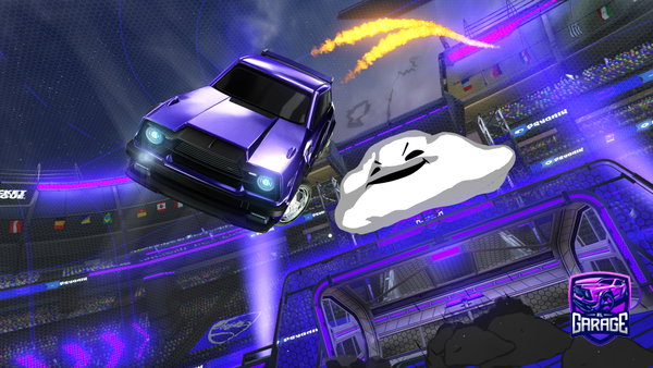 A Rocket League car design from innxr