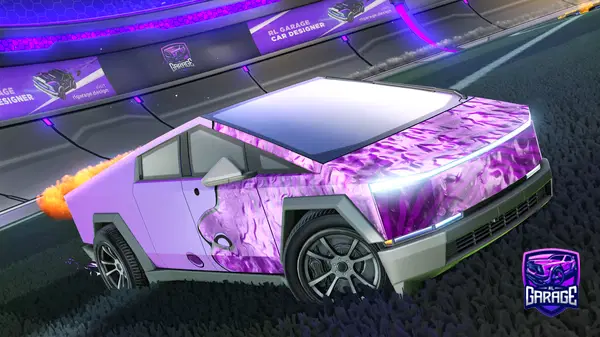 A Rocket League car design from CyberBoy_23