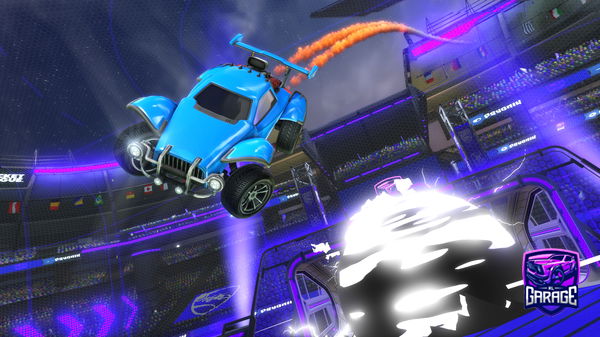 A Rocket League car design from Jajabinks123