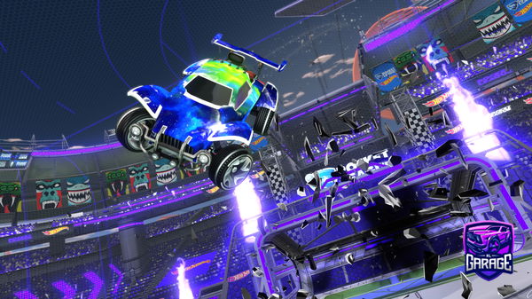 A Rocket League car design from Bongers