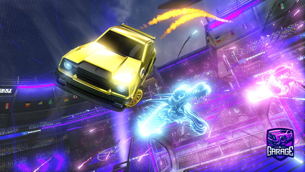 A Rocket League car design from Pepsimaxmini