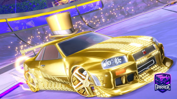 A Rocket League car design from FVgg-Terrier