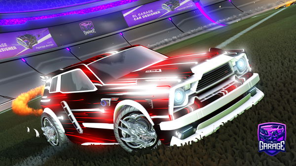 A Rocket League car design from OKJ50