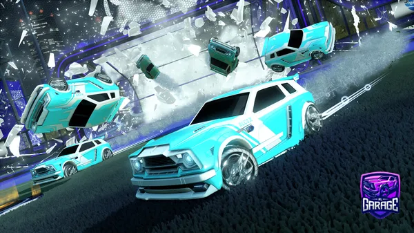 A Rocket League car design from MrDinoduck