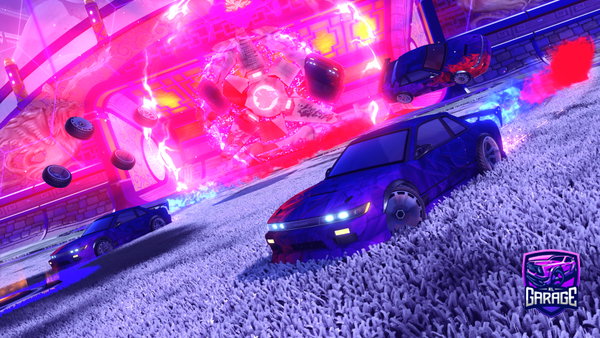 A Rocket League car design from Jcash2