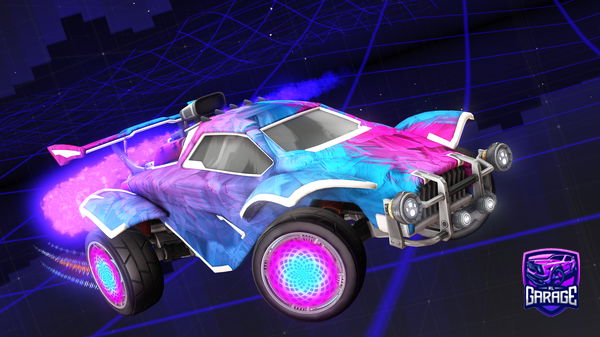 A Rocket League car design from OW_hi132