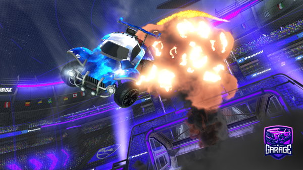 A Rocket League car design from ROCKY2503