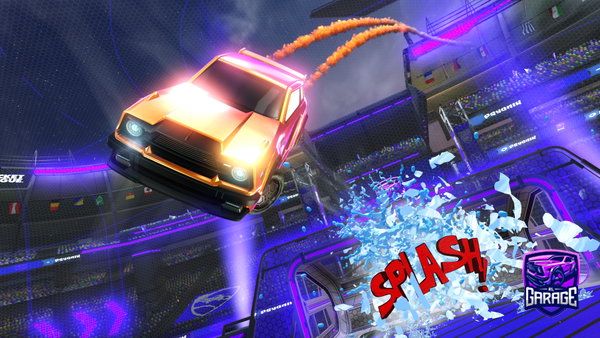 A Rocket League car design from 09_SeVN