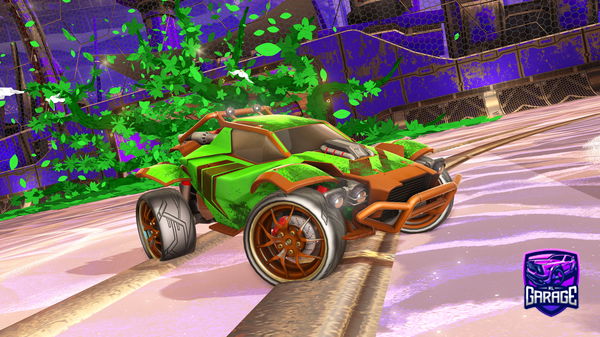 A Rocket League car design from _mower_