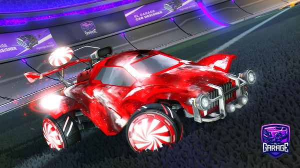 A Rocket League car design from SlenderSven