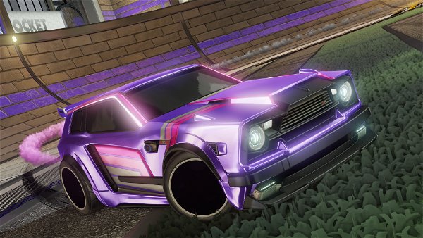 A Rocket League car design from Famely