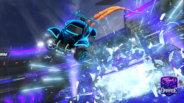 A Rocket League car design from OnajlikizHR