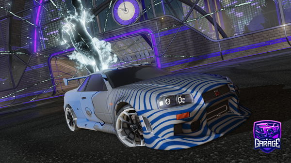 A Rocket League car design from cerby4ch