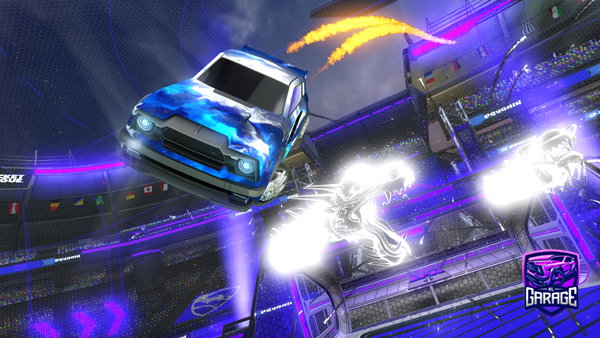 A Rocket League car design from fivempvprl