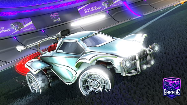 A Rocket League car design from LMNxTrixBlack