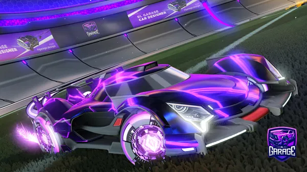 A Rocket League car design from Robinec1