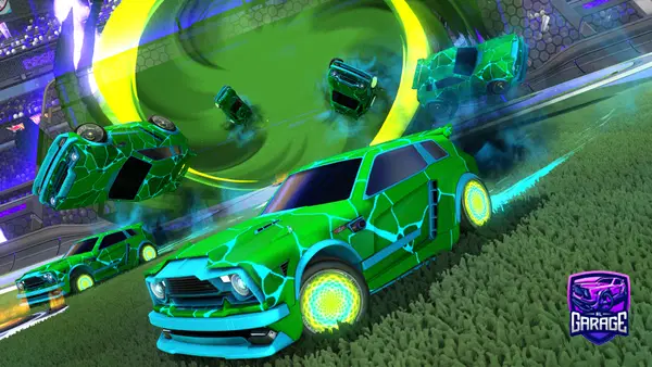 A Rocket League car design from RemixTheLegend