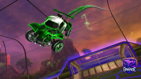 A Rocket League car design from Ntr0