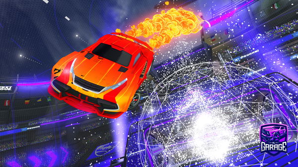 A Rocket League car design from Qaluo