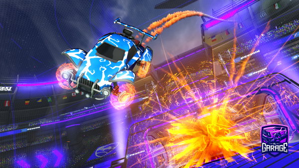 A Rocket League car design from dark_zac14