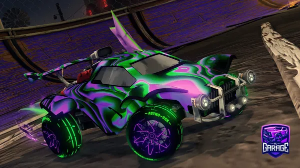 A Rocket League car design from ItsGiuze