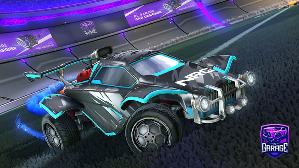 A Rocket League car design from Blennder