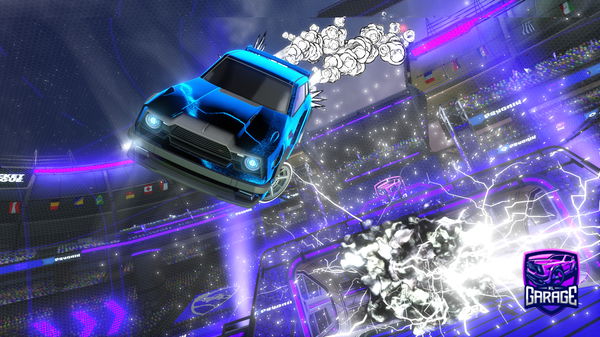 A Rocket League car design from xXEzbukets