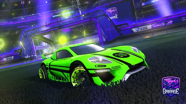 A Rocket League car design from Bestseabass