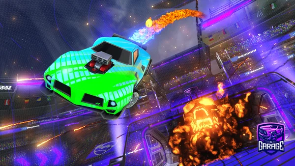 A Rocket League car design from ULTRASCO