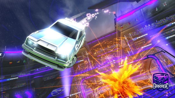 A Rocket League car design from ttvjavontae