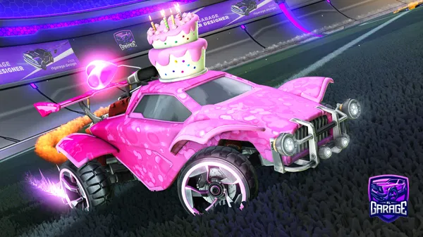 A Rocket League car design from Jordannash555