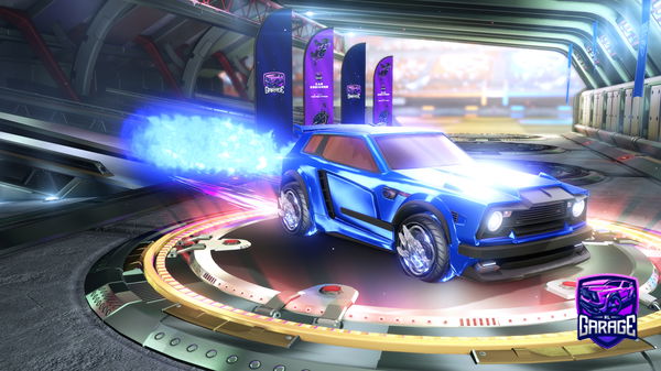A Rocket League car design from qlpiraa